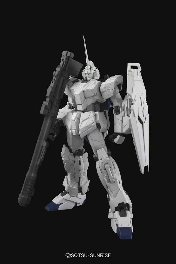 Model PG Bandai Unicorn Gundam, Perfect Grade, Bardhë