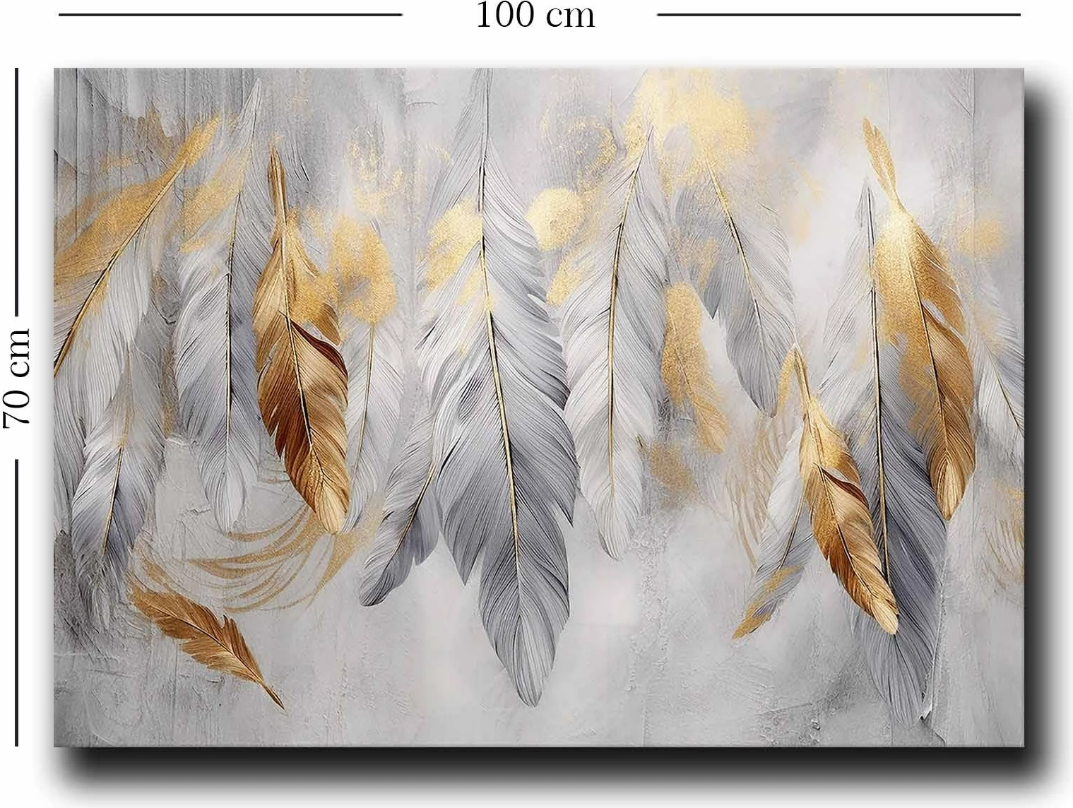 Pikturë dekorative në kanavacë, Wallity, 70100GSC-025, shumëngjyrëshe, 70x100cm