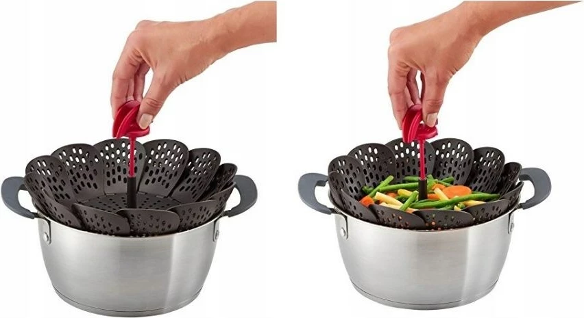 Shportë avullimi Tefal Ingenio K2071614, plastike, e zezë