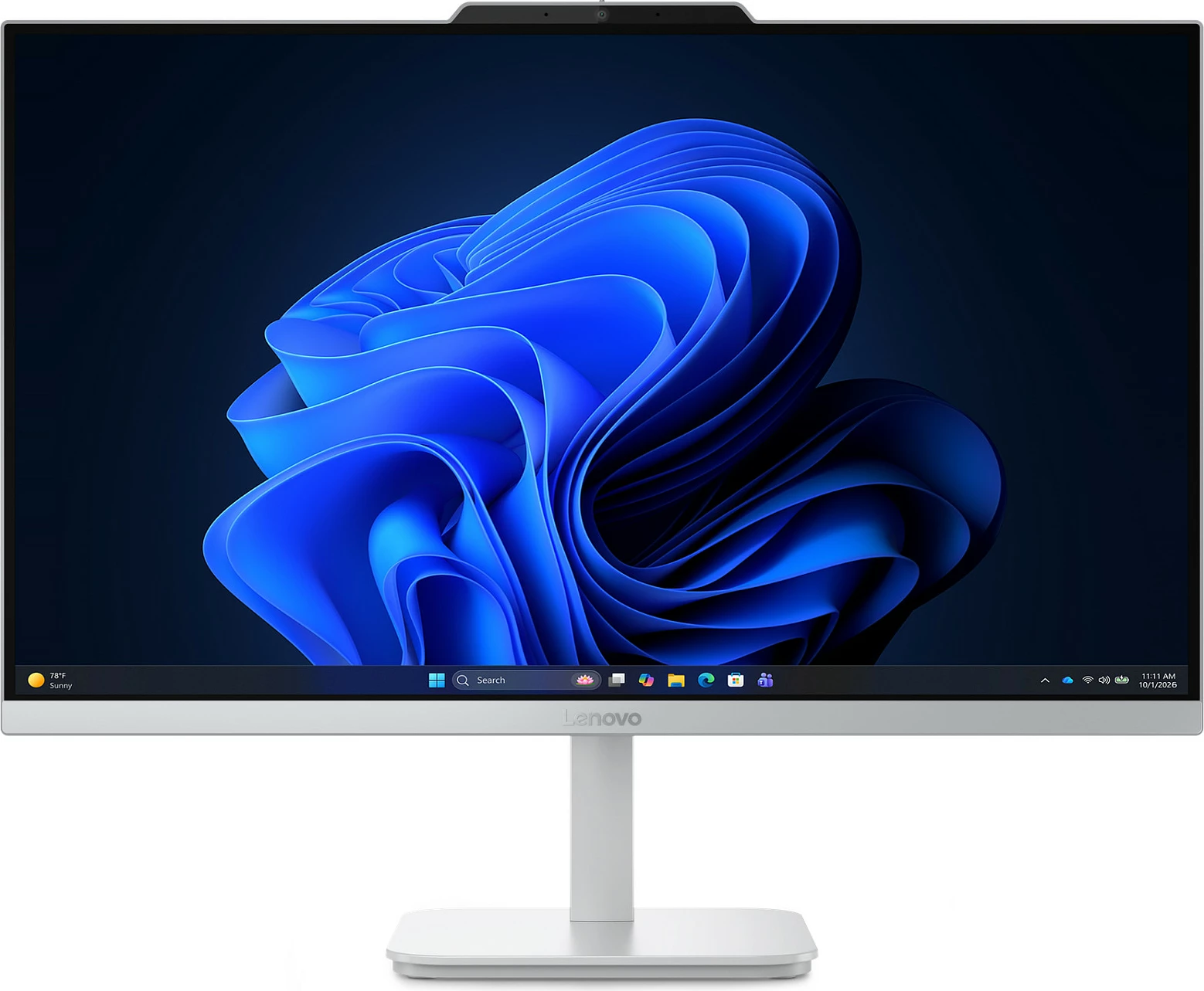 Kompjuter AIO Lenovo IdeaCentre A105 24, Ryzen 5, 8GB RAM, 512GB SSD, 23.8" FHD, Windows 11 Home, Cloud Grey