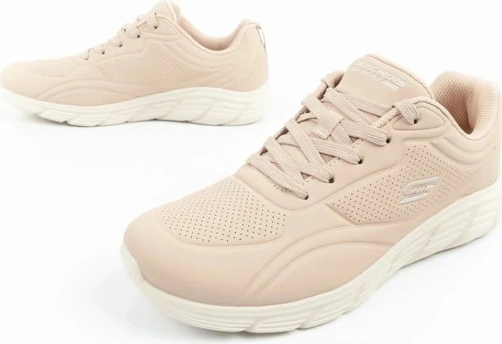 Atlete për femra Skechers, bezhë