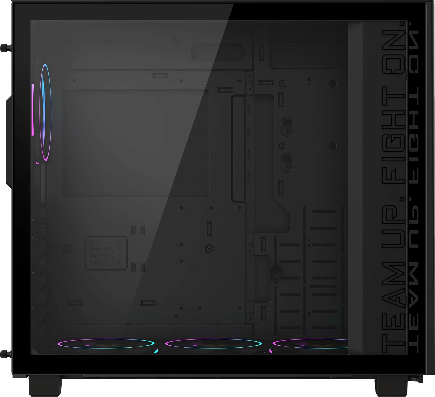 Kasë Gigabyte GB-AC400G, Midi, e zezë