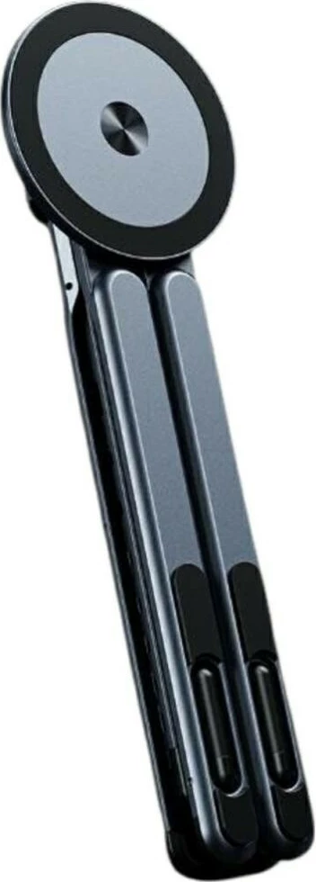 Mbajtës për laptop/tablet/celular, 4smarts 4SM000036, kompatibil me MagSafe, alumini, kënd i rregullueshëm, gri