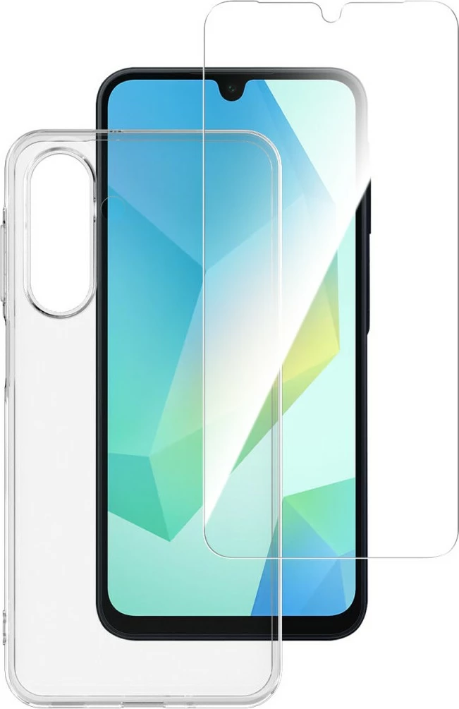 Mbështjellës 4smarts 360 Protection Set për Samsung Galaxy A17 5G, transparent