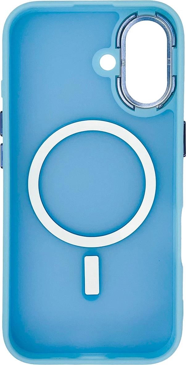 Mbështjellës Hurtel Fashion Case MagSafe për iPhone 16 Plus, TPU, kaltër e çelët