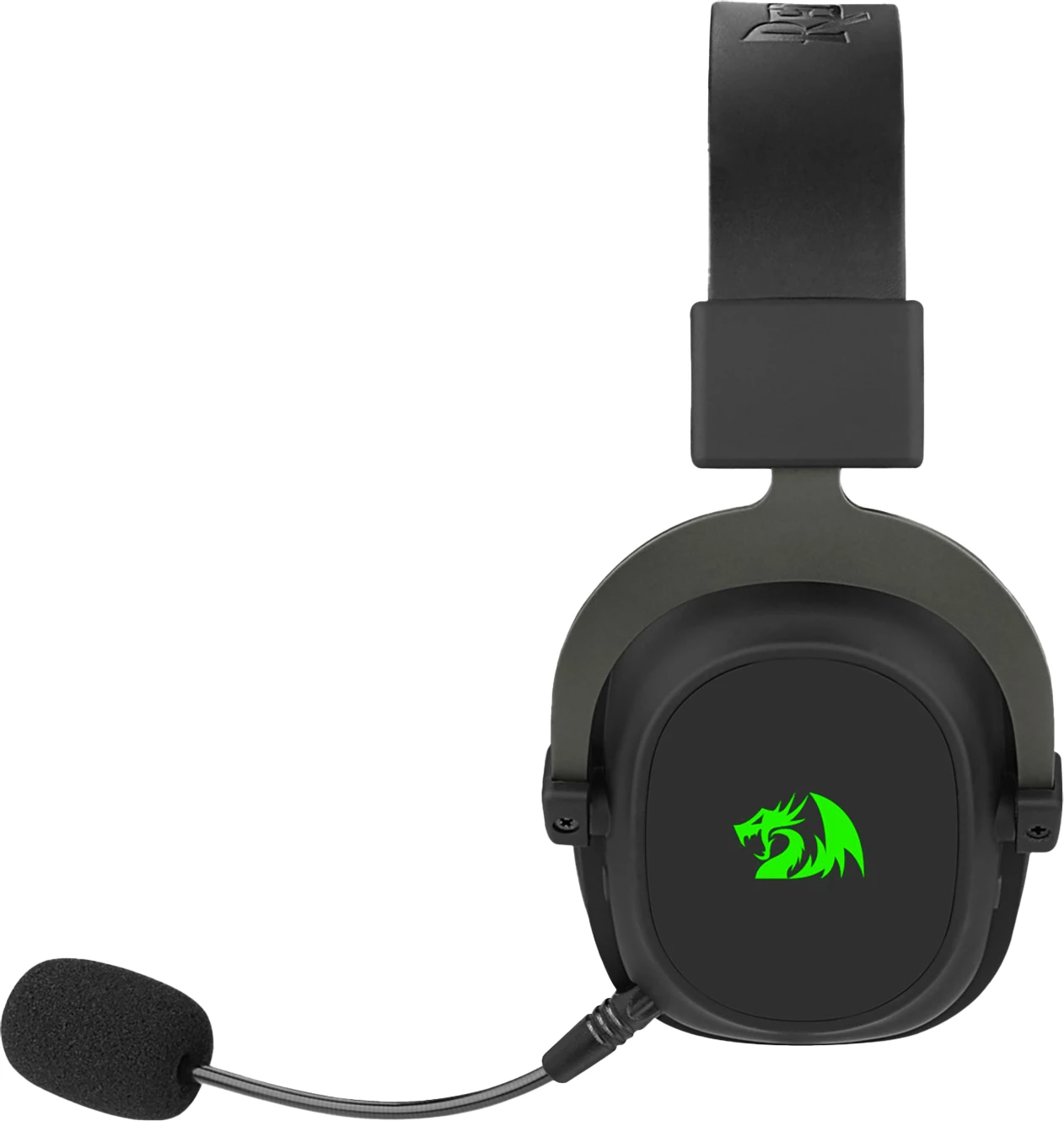 Kufje gaming Redragon Zeus Pro H510-PRO, wireless 2.4GHz/Bluetooth 5.0, 7.1, mikrofon i shkëputshëm, të zeza/kuqe, me USB dongle