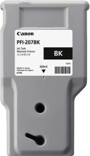 Toner Canon PFI-207 BK, Pigment-based, 1 copë, E zezë