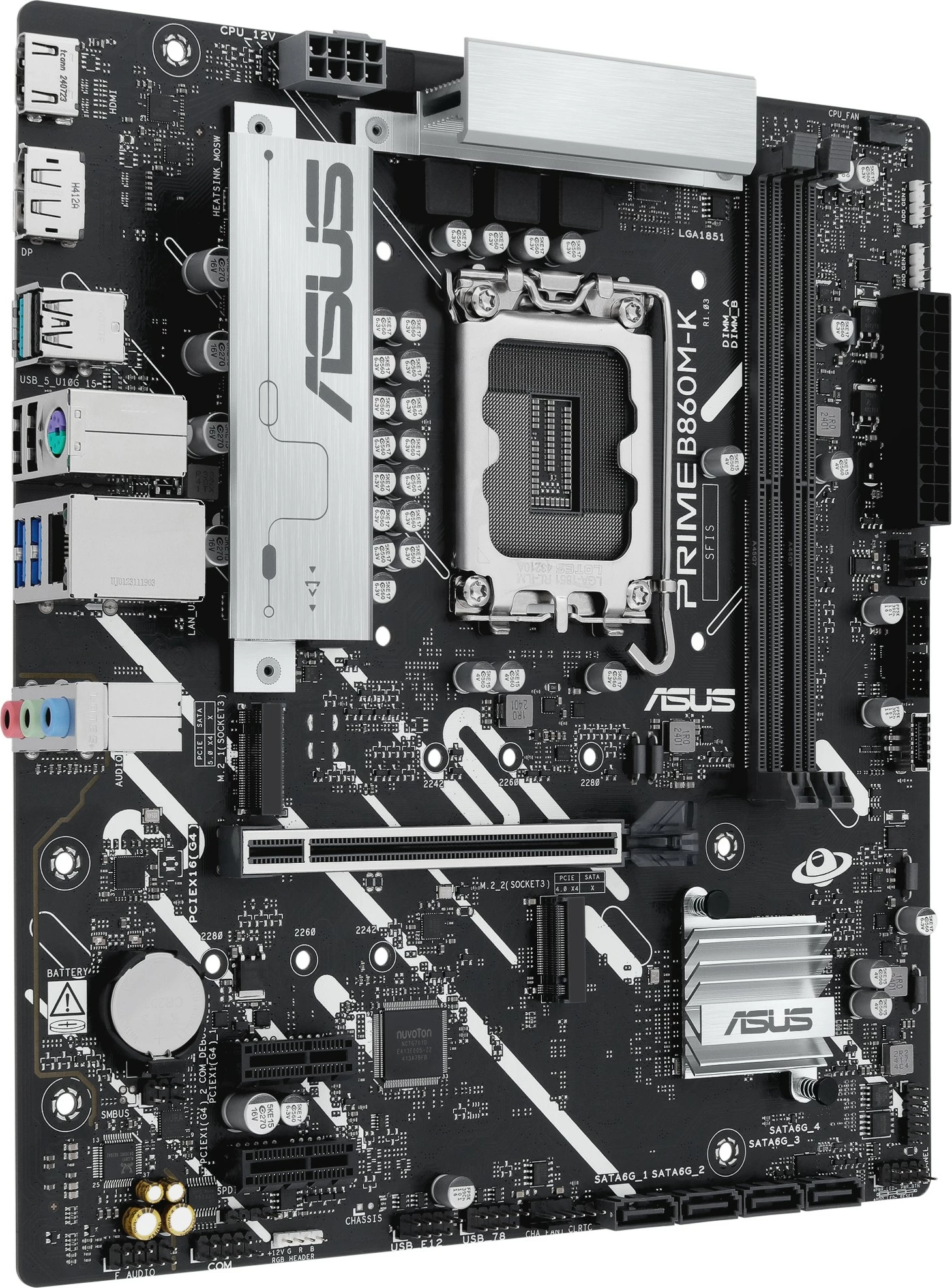 Pllakë amë ASUS PRIME B860M-K, LGA1851