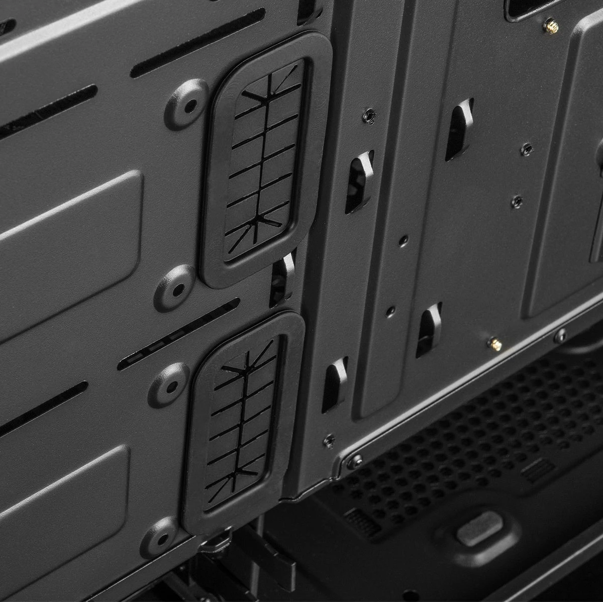 Kasë Modecom Oberon Pro Glass AT-OBERON-PG-10-000000-0002 Midi Tower ATX/Micro-ATX/Mini-ITX, e zezë