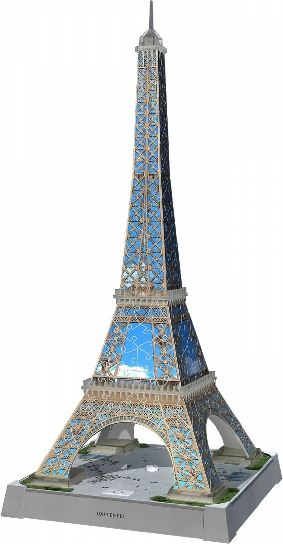 Puzzle 3D Ravensburger Eiffel Tower, 243 pjesë, plastikë
