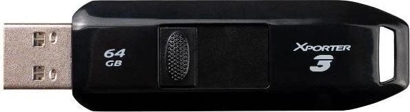 USB Patriot Xporter, USB-A 3.2, 64GB, e zezë