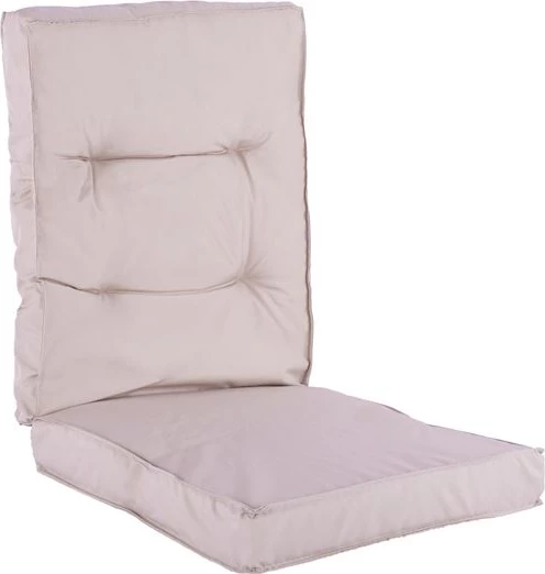 Jastëk për karrige me shpinë, ngjyrë bezhë, 100x46x7, FH5745.01