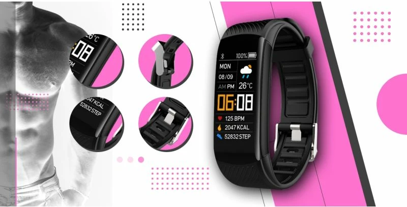Smartwatch Giewont unisex, rozë