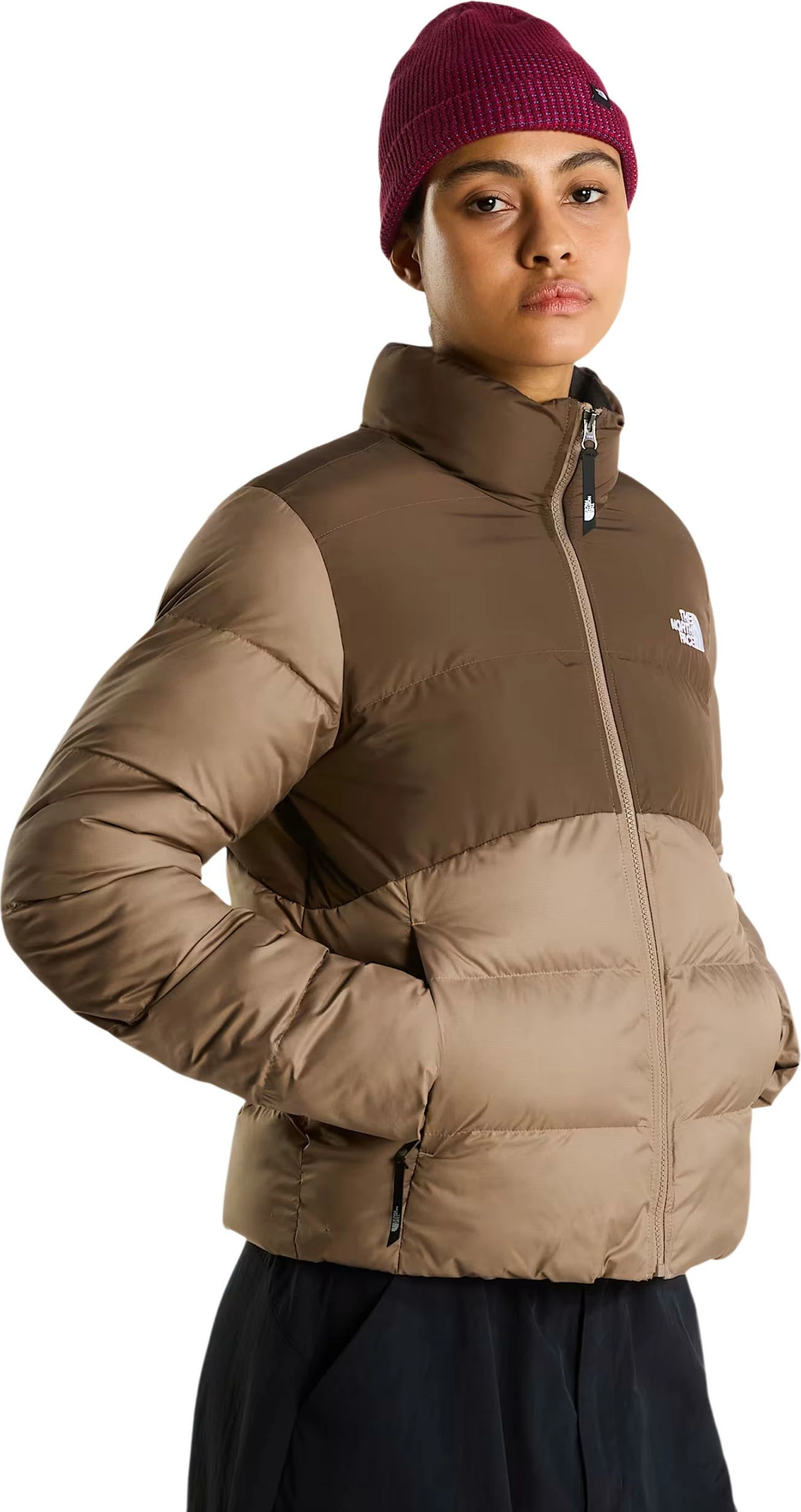 Jakne për femra The North Face Saikuru NF0A8GCB, kafe