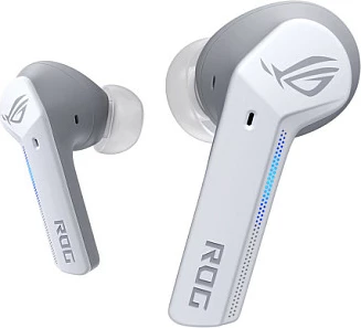 Kufje ASUS ROG Cetra True Wireless, Moonlight White, ANC, Bluetooth, kasë karikimi