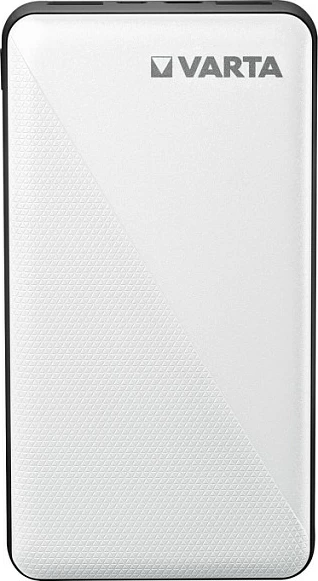Power bank VARTA Energy 15000mAh, 2x USB-A + USB-C, bardhë/zi