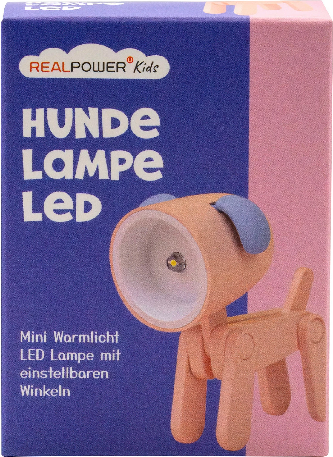 Baterikë LED Ultron RealPower Tier, 3x LR41, formë qeni, rozë