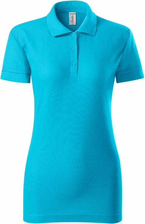 Bluzë polo Piccolio Joy W për femra, blu [Madhësia: S]