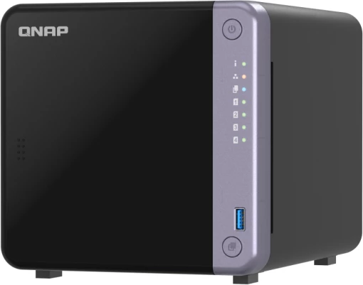 NAS server QNAP TS-432X-4G, 4-bay, 4GB RAM, 10GbE SFP+, 2x2.5GbE, i zi/gri