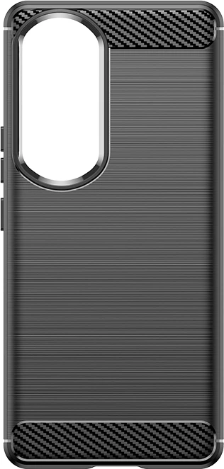 Mbështjellës Hurtel Carbon Case për Honor 90 Pro, i zi