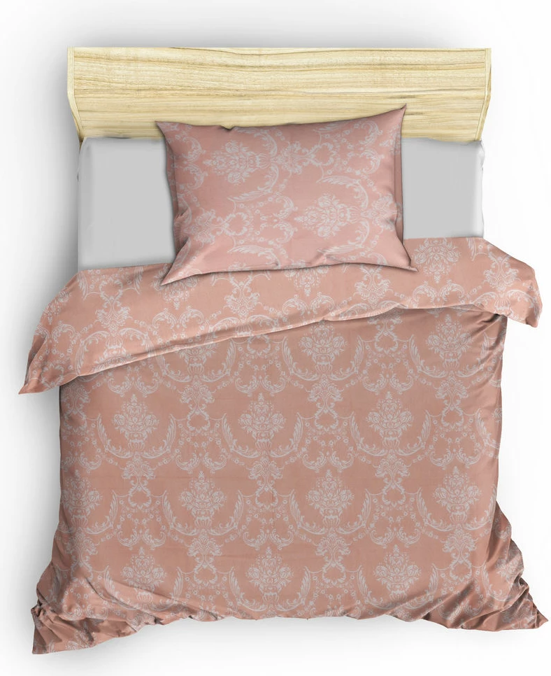 Set mbulesë për jorgan XXL, ngjyrë pluhur, L'essentiel, një copë