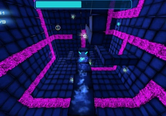 Deep Blue 3D Maze in Space EN/PL/RU/ZH/ES Global