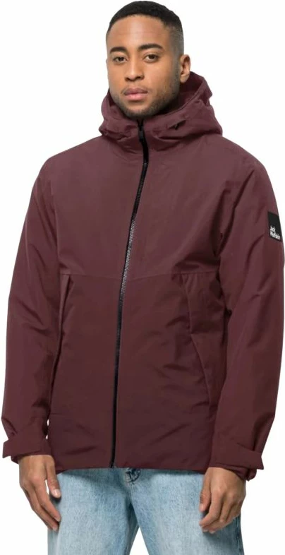 Jakne për meshkuj Jack Wolfskin, e kuqe