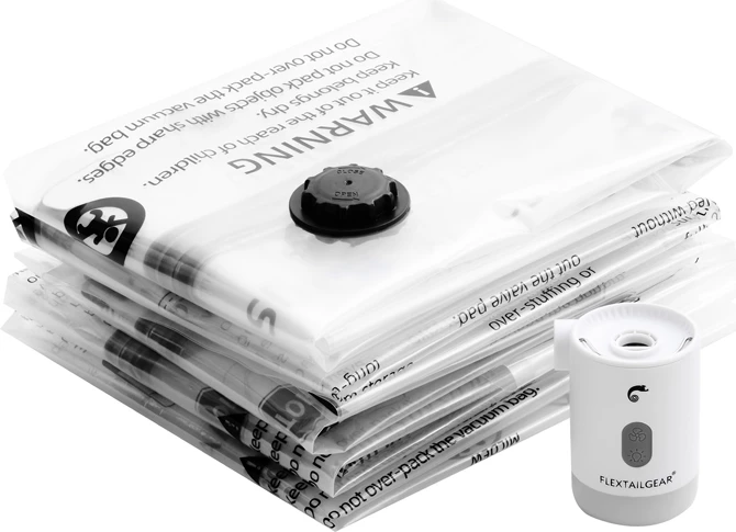 Qese vakumi Flextail Vacuum S 40x60 cm, set 4 copë