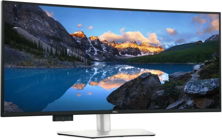 Monitor Dell UltraSharp U4025QW 40\", 5K, 120Hz, Thunderbolt hub, argjendtë/zi