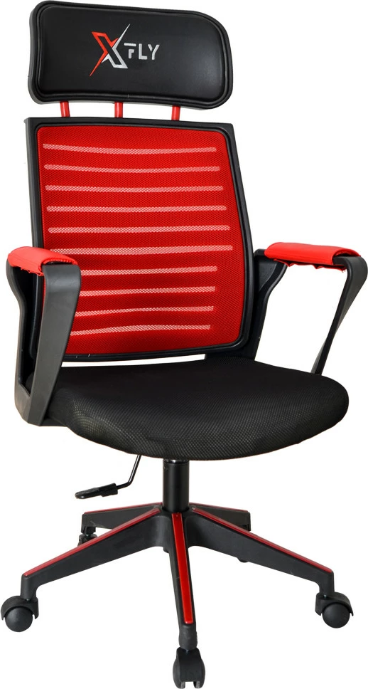 Karrige gaming Skye Decor, XFly, e kuqe