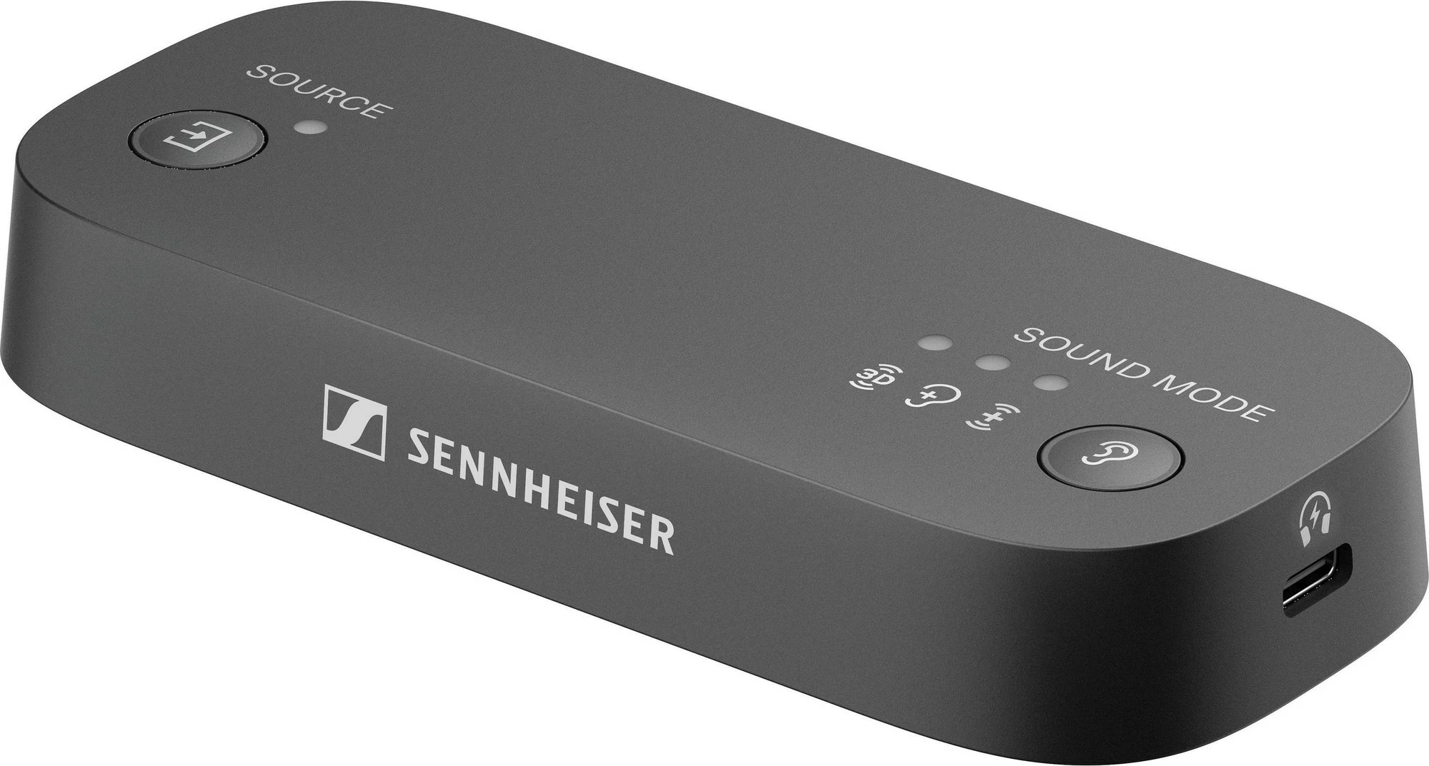 Transmetues audio wireless Sennheiser BTA1 TV, rreze 50 m, Bluetooth, hyrje 3.5 mm/optike/HDMI, i zi