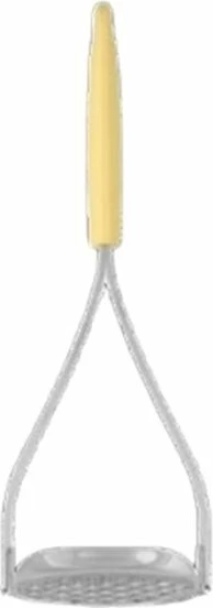 Shtypëse patatesh 2-në-1 me lugë Brabantia Tasty+ MPN 229503, inox, e verdhë