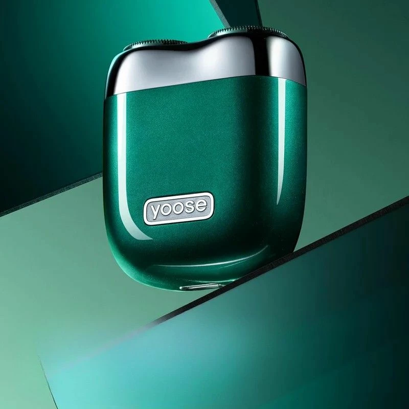 Makinë rroje Yoose Mini 2.0 për udhëtim, USB-C, IPX7, 8000 rpm, gjelbër