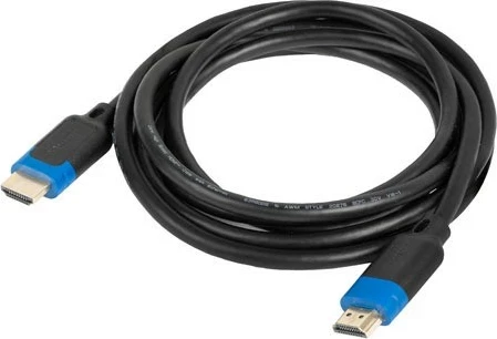 Kabëll HDMI Lanberg v2.1, 1.8m, 8K, i zi