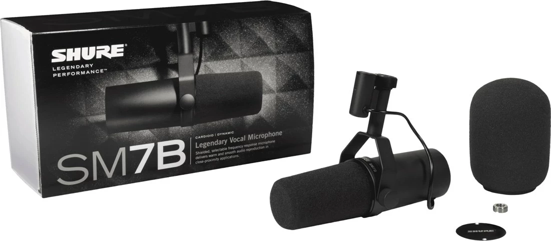 Mikrofon Shure SM7B, 50-20000Hz, i zi 