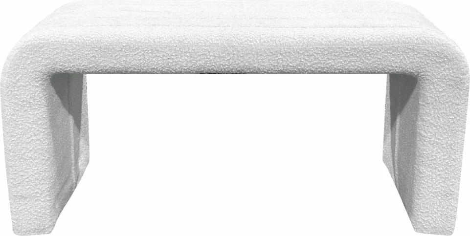 Stool Gate, e bardhë, 95x40x44cm