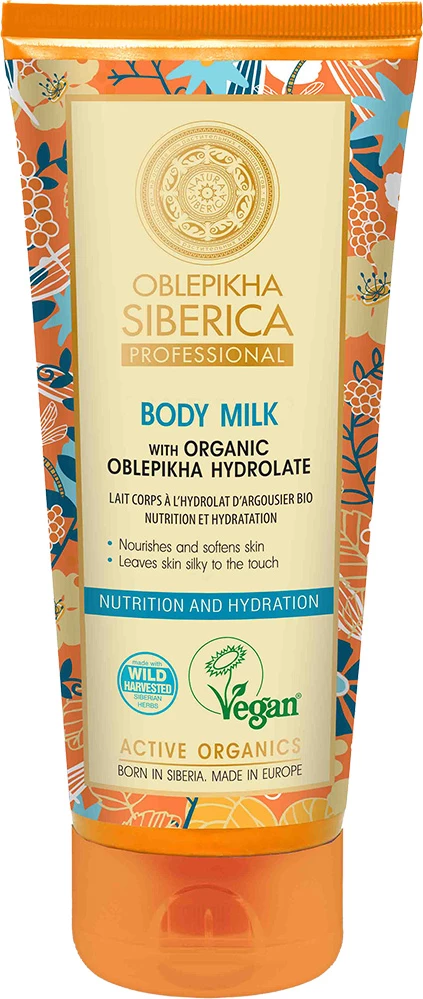 Qumësht trupi për femra Natura Siberica Oblepikha Professional 200ml