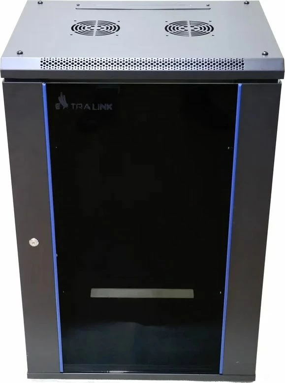 Kasë rack 19" ExtraLink EX.14367 18U 600x450mm wall-mount, e zezë