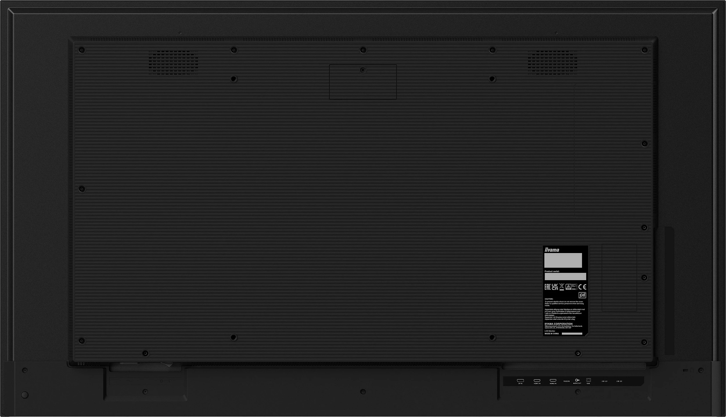 Monitor iiyama ProLite LH5065UHSB-B1AG 50 inç, 4K UHD, Wi-Fi, i zi