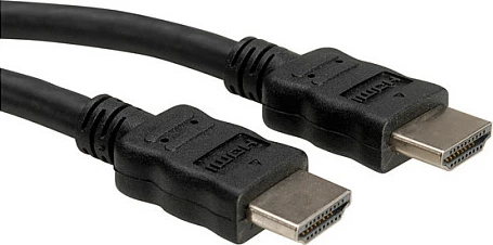 Kabllo HDMI ROLINE High Speed 15m, 10.2 Gbit/s, 3D, e zezë