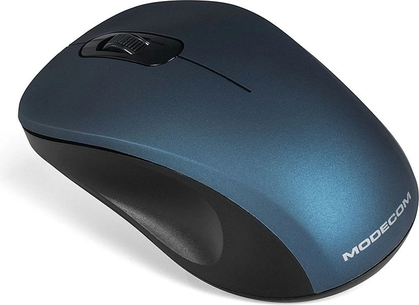 Maus MODECOM MC-WM10S pa tela, optik, 1600 DPI, Blu