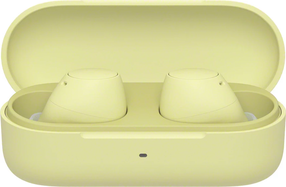 Kufje Sony WF-C510, 11+11 orë bateri, multipoint, DSEE, ambient sound, Yellow