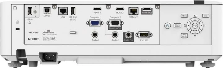 Projektor digjital, Epson EB-L630U (V11HA26040) 3LCD WUXGA laser 6200 lm HDMI, bardhë