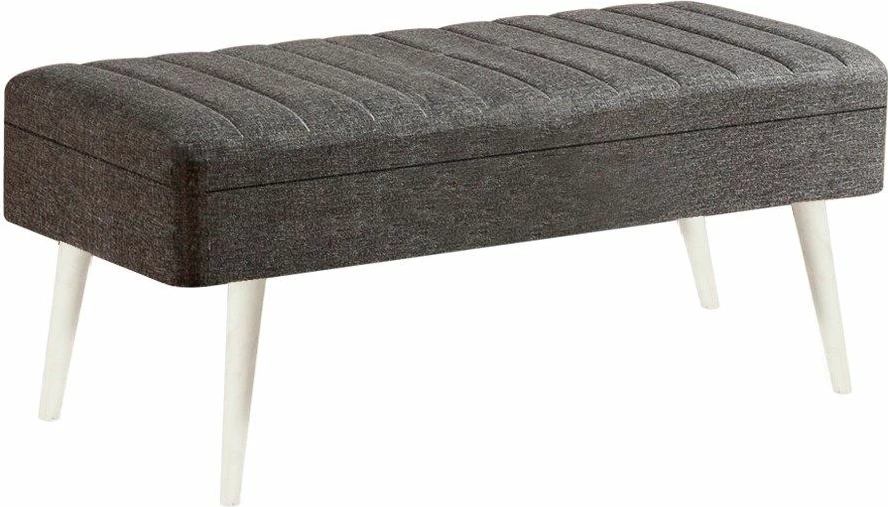 Set tavoline me karrige për ngrënie, e zgjatshme, 5 pjesë, Skye Decor Vina 1053-4, e bardhë dhe antracit