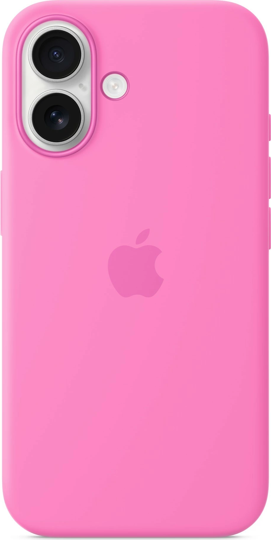 Mbështjellës Apple iPhone 16, silikon, MagSafe, 6.1 inch, rozë