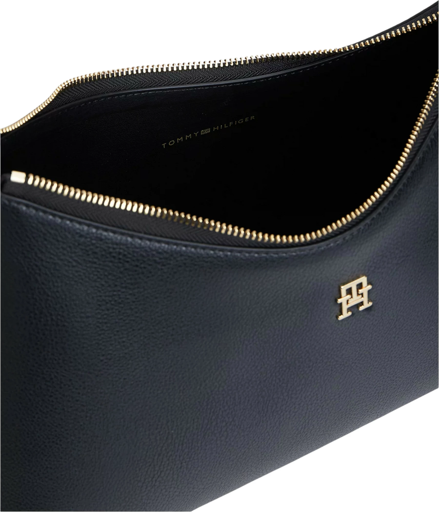 Çantë krahu për femra Tommy Hilfiger TH Icon AW0AW18720, e zezë