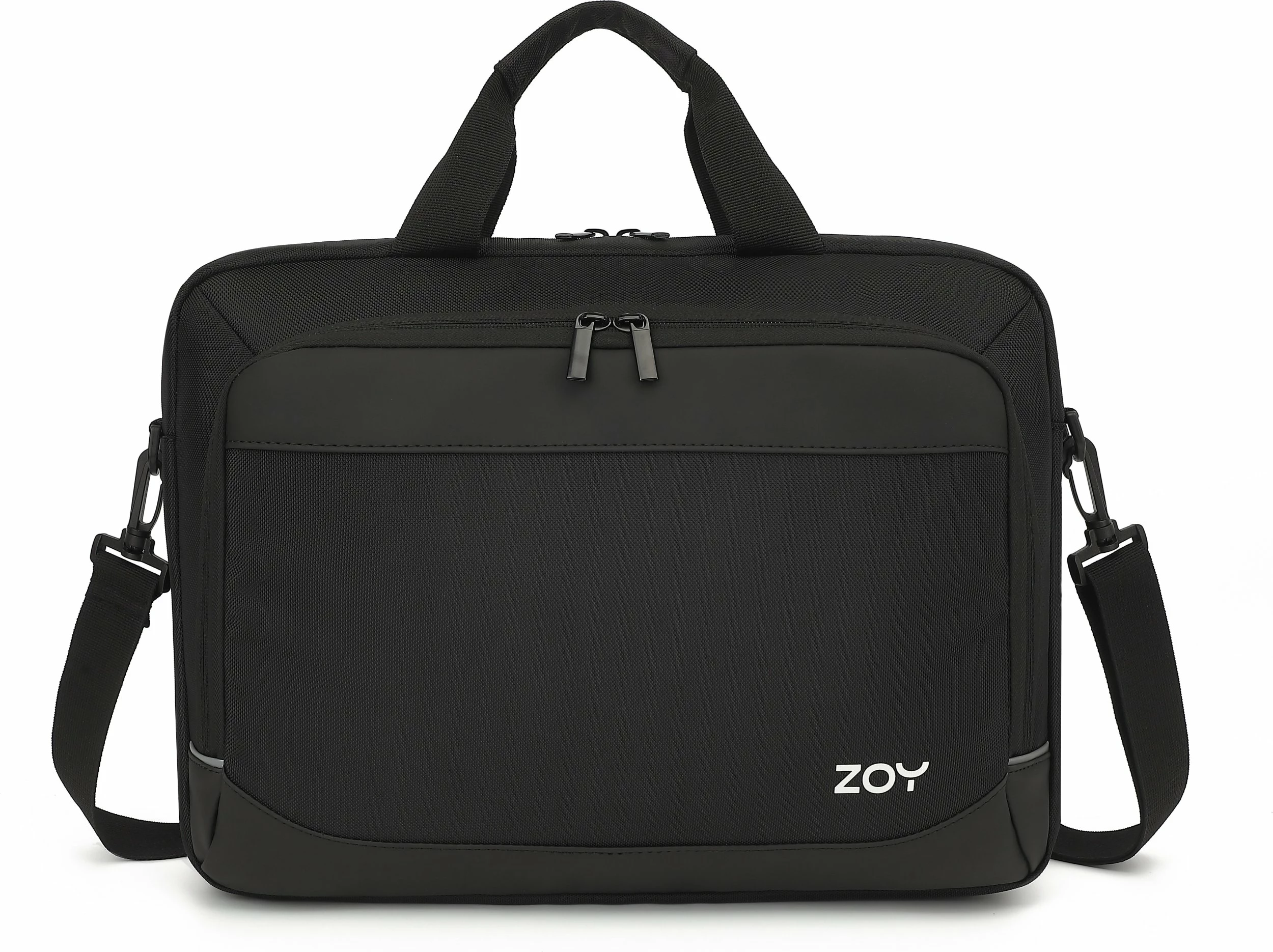 Torbë laptopi ZOY ProBag ZLB16 16", e papërshkueshme nga uji, poliuretan, zezë/gri