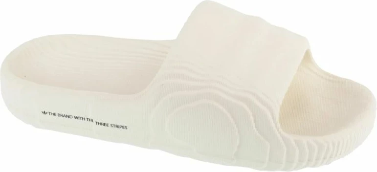Sandale slides adidas, të bardha