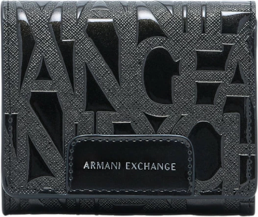 Portofol i vogël për femra Armani Exchange XW001595 AF17290, i zi