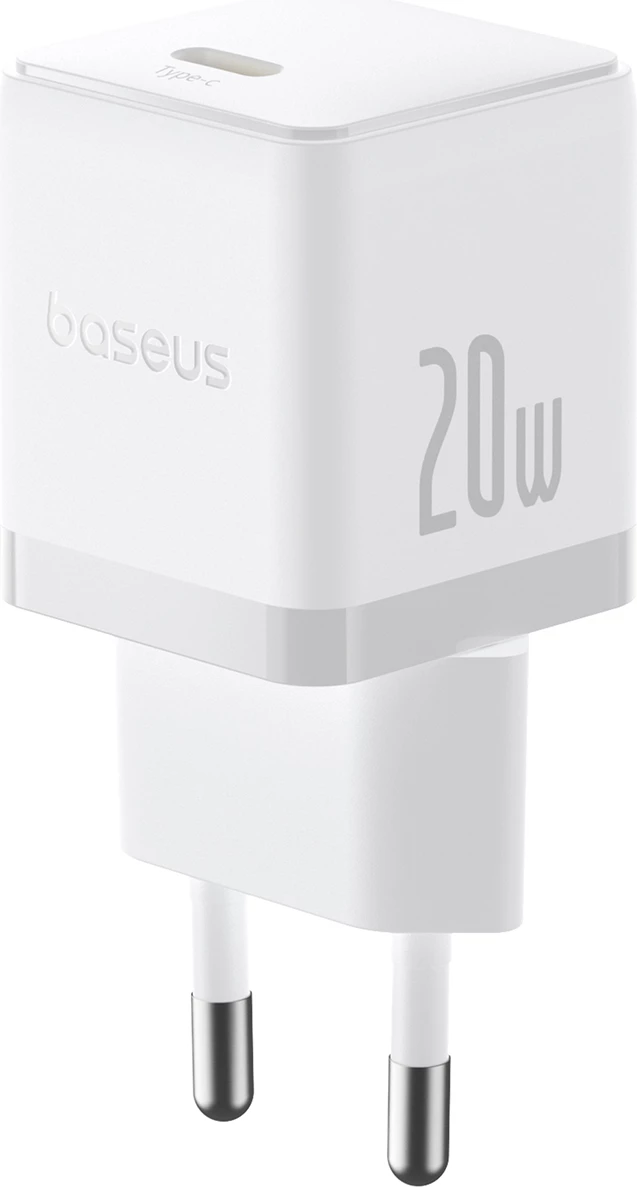 Karikues muri Baseus Palm 20W, USB-C, i bardhë